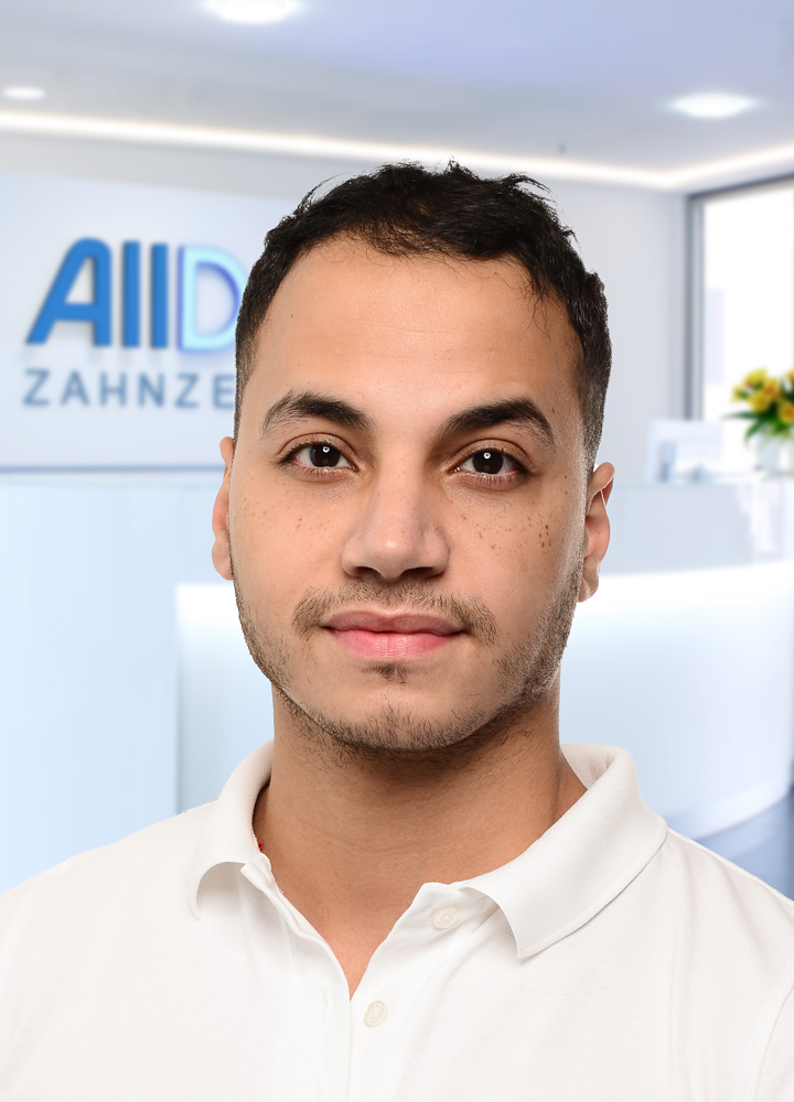 Portrait Zahnarzt Elaraby Mazen (AllDent Dresden)